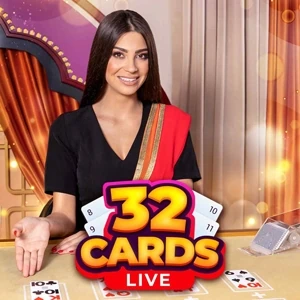 Ezugi ค่ายคาสิโนสดผู้ผลิต Live Dealer Gaming 32 cards live
