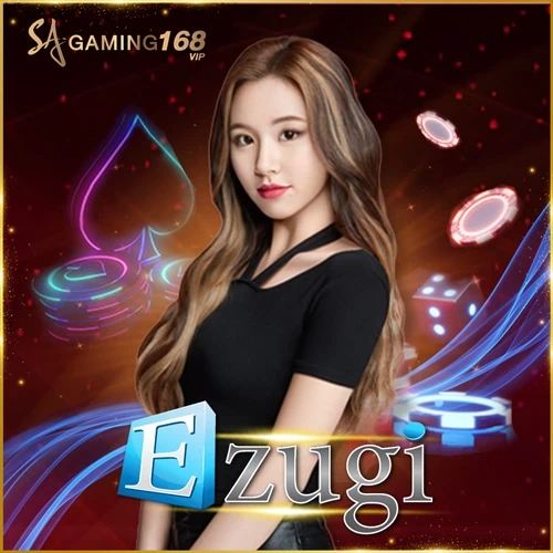 Ezugi ค่ายคาสิโนสดผู้ผลิต Live Dealer Gaming cover ezugi